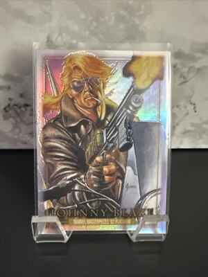 2024 Marvel Masterpieces '92 Platinum Rainbow Johnny Blaze