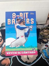Kevin Alcantara 2025 Topps Series 1 Celebration Box #8B-25 8-Bit Ballers RC Cubs