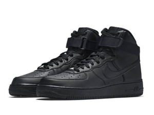 {315121-032} MEN'S NIKE AIR FORCE 1 HIGH '07 TRIPLE BLACK *NEW!* | eBay