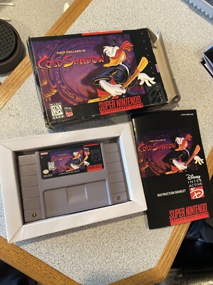 Maui Mallard in Cold Shadow (Super Nintendo SNES) CIB W/ Manual - Tested, Clean