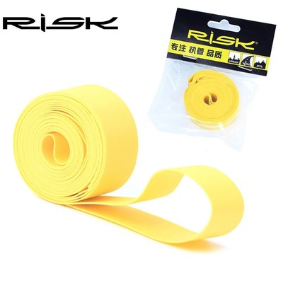 26'' Bike Bicycle Wheel Rim Strip Rim Tape Liner Inner Tube Band PVC Yellow