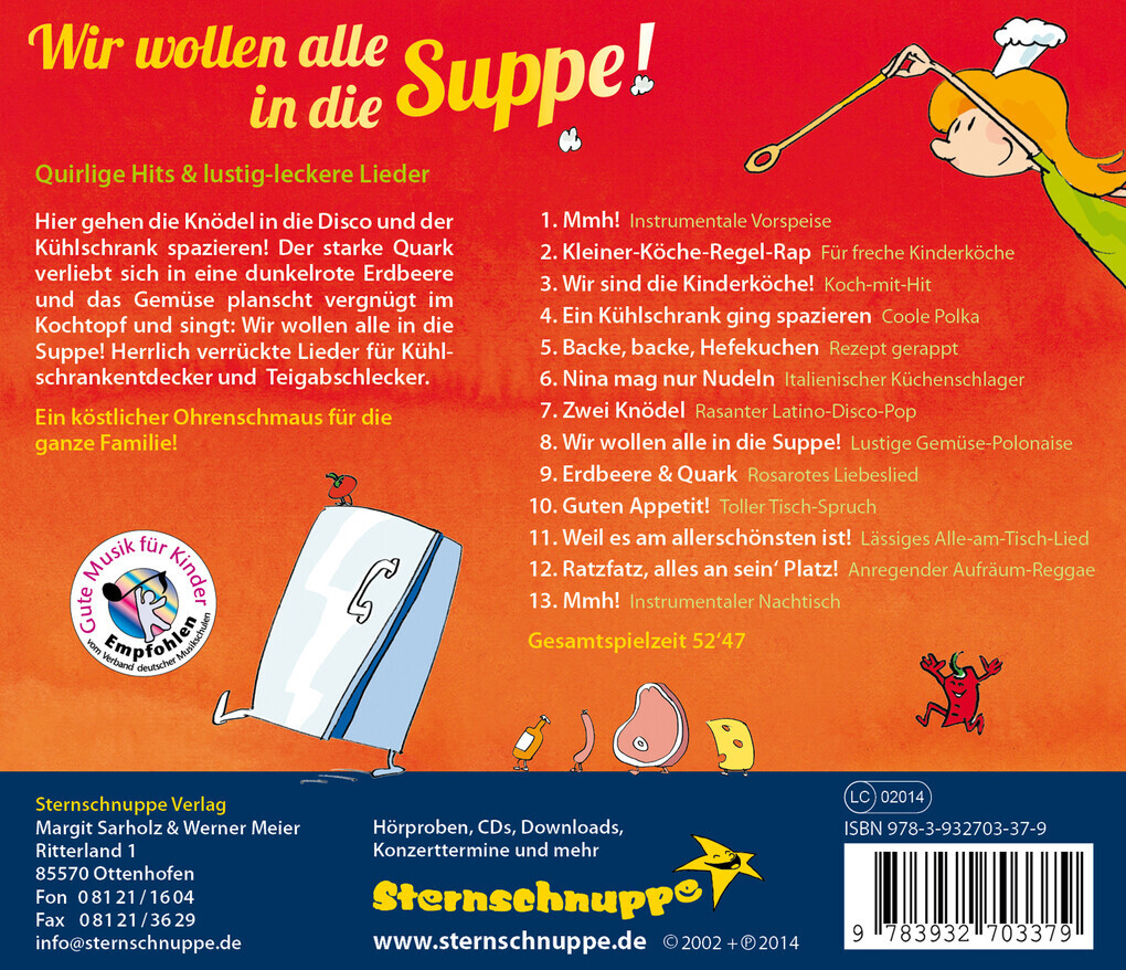Thumbnail - Wir Wollen Alle In Die Suppe | Sternschnuppe: Sarholz & Meier | 2011 |