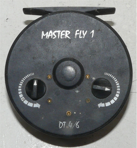 Moulinet De Pêche Ancien Master Fly - Plastique Vintage - Occasion