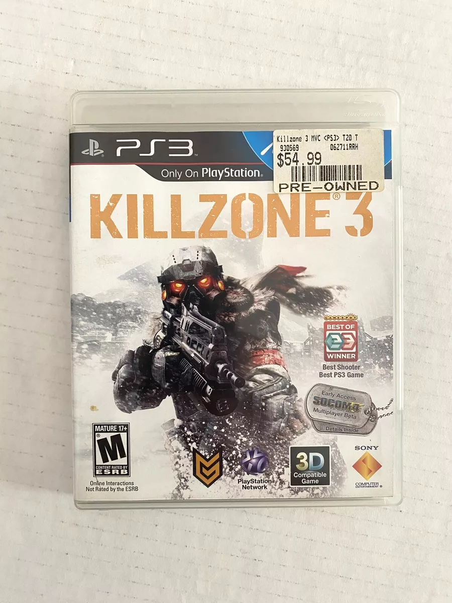 Buy Killzone 3 PS3 Game Code Compare Prices