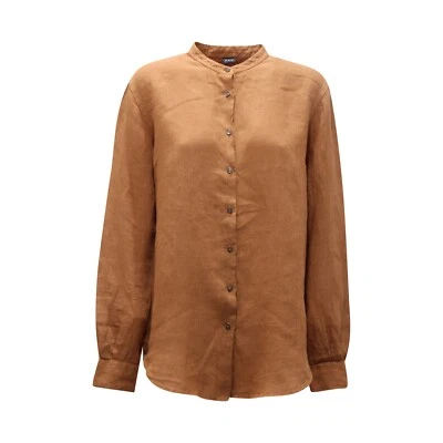 9069AR camicia coreana donna FAY woman linen shirt - Bild 1 von 4
