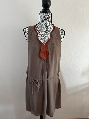 Seidenkleid von Sisley Gr. S