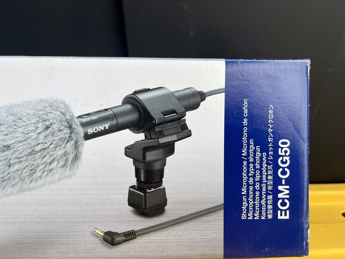 【良品】SONY ショットガンマイクロフォン CG50 ECM-CG50 SONY ECM-CG50ショットガンマイクロホン