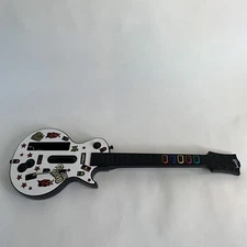 Guitar Hero Wii Gibson Les Paul Guitar Controller White Tested(Whammy Defect)