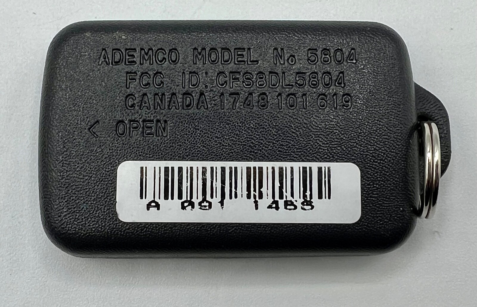 ADT ~ ADEMCO ~ OEM ~ Home Security Alarm  Remote FOB ~ CFS8DL5804 Model 5804