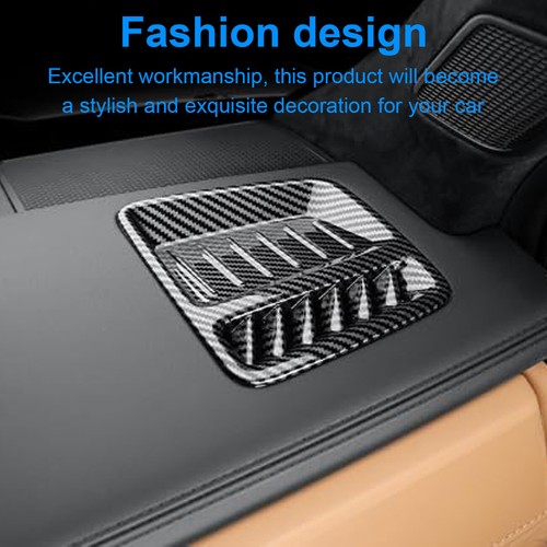 Carbon Style Dashboard Side Air Vent Outlet Cover Trim For Hyundai Santa FE 2024 - Picture 7 of 7