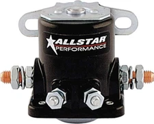 Allstar Performance 76203 Starter Solenoid Ford Style Black 4 Post