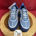 Nike Stash x Air Zoom Spiridon Stash AH7973 400 bleu taille 9,5 Supreme 95 97 98