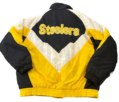 Pittsburgh Steelers ジャケット XL Pittsburgh Steelers Jacket XL Mens Black Yellow Color Works