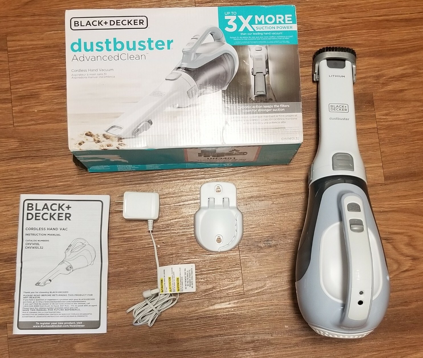 Black & Decker Compact Cordless Lithium Hand Vacuum (hnv215b10)