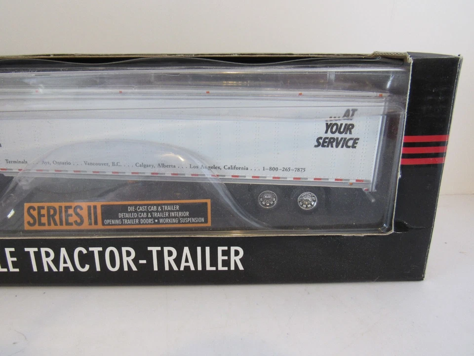 Remolque furgoneta seca Peterbilt 379 1/64 DCP Trans-Frt McNamara 30807 Foto 3 de 4