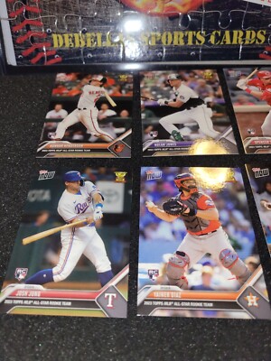 2023 TOPPS NOW MLB BASEBALL COMPLETE 12 CARD ROOKIE CUP TEAM