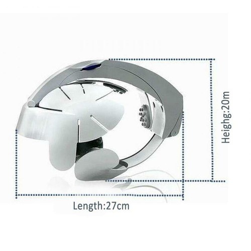 NEW Head Massager Helmet Scalp Brain Relaxation Electric Vibration Acupuncture - Picture 8 of 10