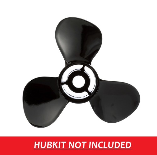 QuickSilver Black Diamond 14 x 23 QA1920X Aluminum Prop Suzuki For 150-300HP  - Afbeelding 1 van 5