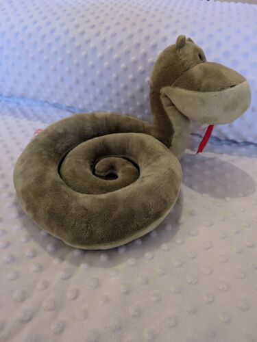 JUGUETE SUAVE SERPIENTE VERDE RETIRADO NICI 32" EXTREMADAMENTE RARO Y MUY COLECCIONABLE - Imagen 2 de 11