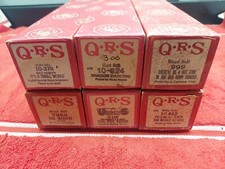  6 QRS Word Rolls 10-378, 10-624, 999, 7969, Q-126, 10-462