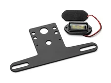 SuperATV Universal Lighted License Plate Holder for UTV or ATV