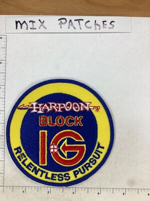 US HARPOON BLOCK IG PATCH