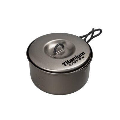 Evernew Titanium Non-Stick Pot Set Small BlackNEW | eBay