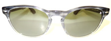 AMERICAN OPTICAL AO1004 GRAY DEMI FADE SUNGLASSES  145 51- 18 GREEN LENS