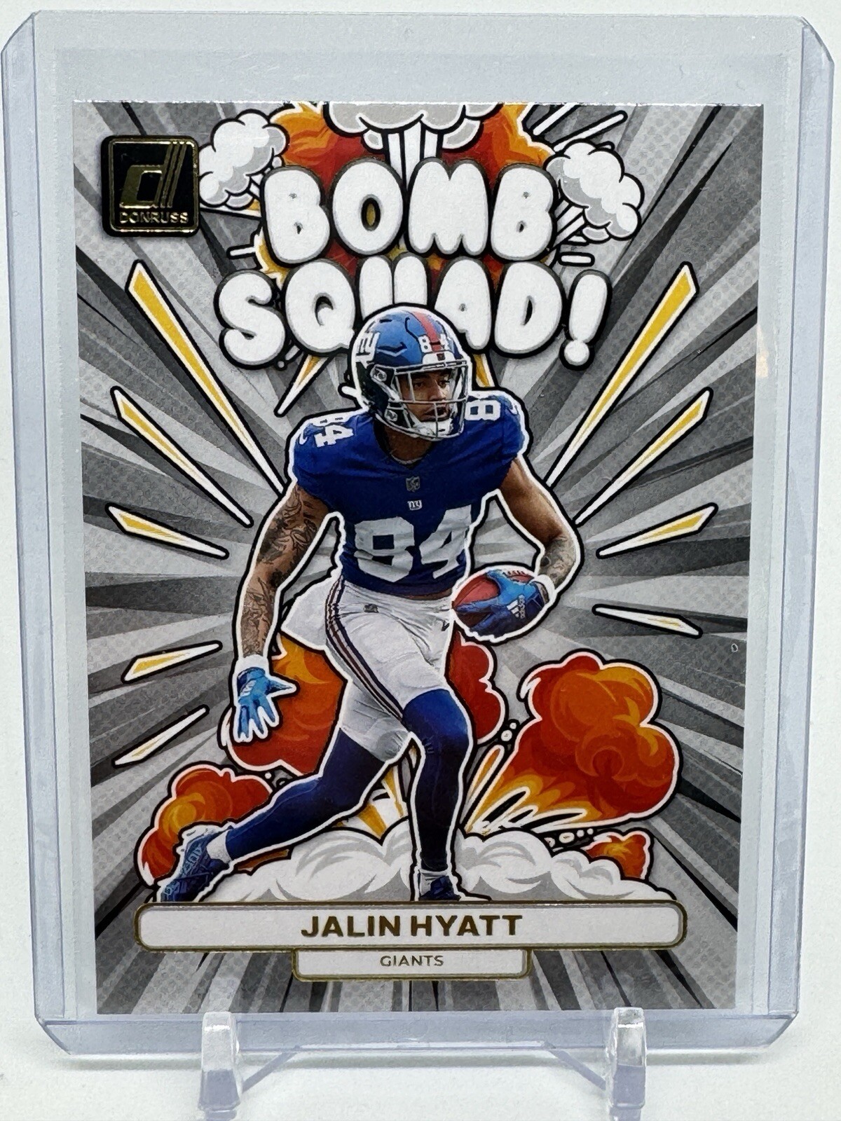 2023 Panini Donruss - Bomb Squad #BS-19 Jalin Hyatt (RC)