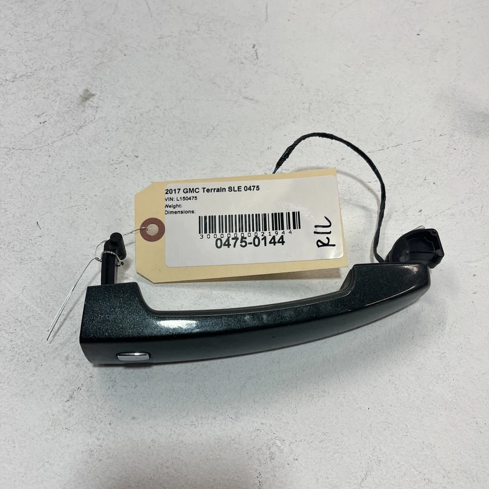 Manija de puerta exterior trasera derecha o izquierda GMC TERRAIN 18-23 OEM 1 PIEZA *G9K* Foto 2 de 4