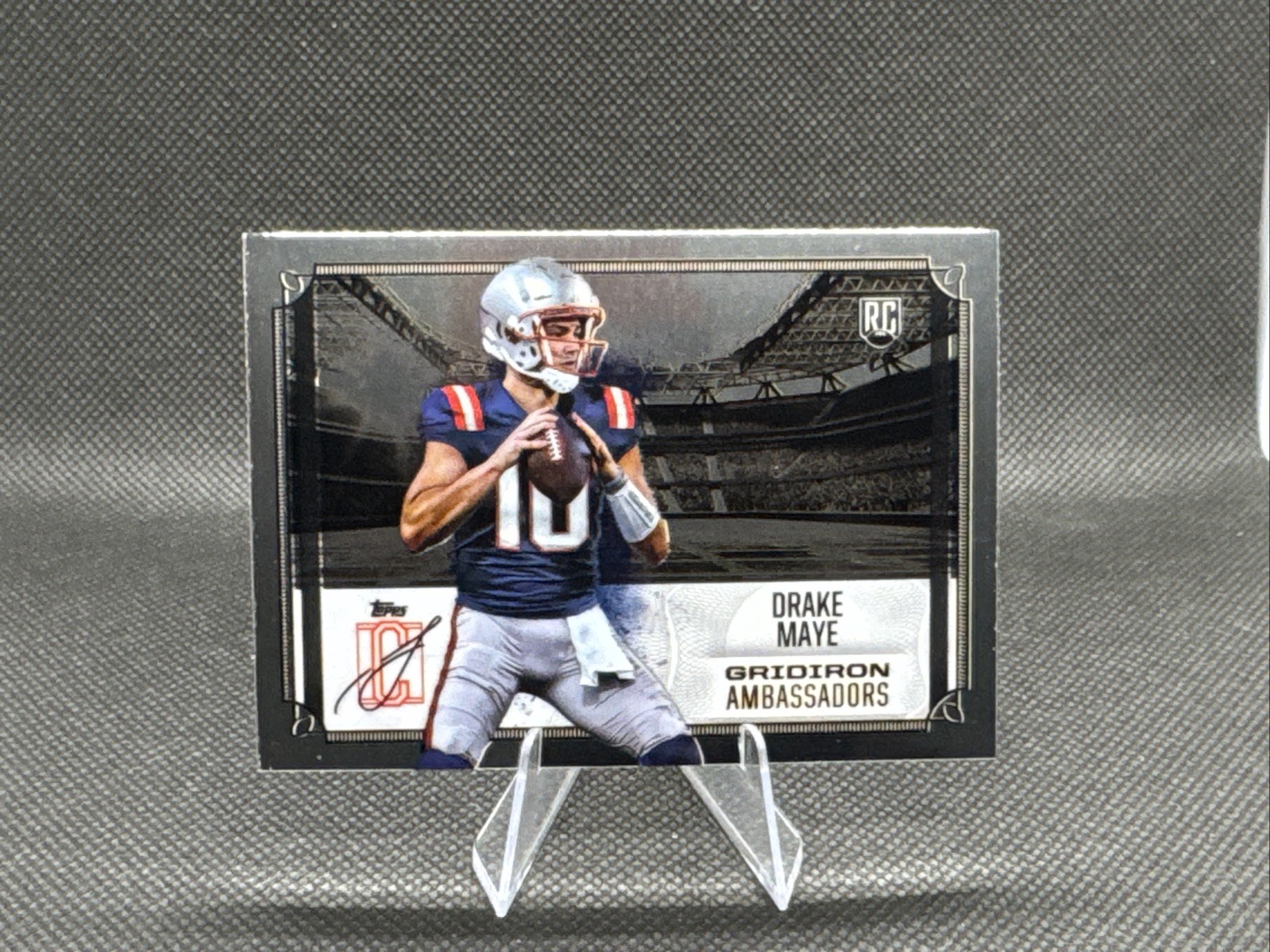 2024 Topps Signature Class - Gridiron Ambassadors Drake Maye #GA-3 (RC)
