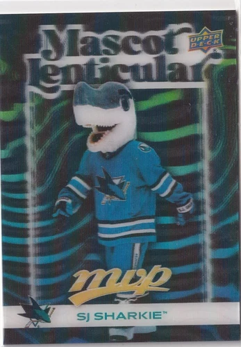 2026-27 MVP Hockey Mascot Lenticular ML-3 SJ Sharkie San Jose Sharks