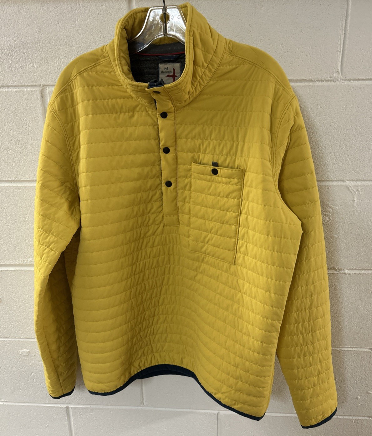 Relwen Quilted Snap Pullover, Windzip Popover Jac… - image 1