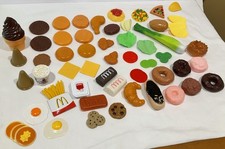 50 piece Lot of Assorted Play Pretend Food some McDonald s Must See