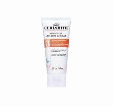 CURLSMITH Weightless Air Dry Cream - Curl 2 Fl Oz Pack of 1 , White