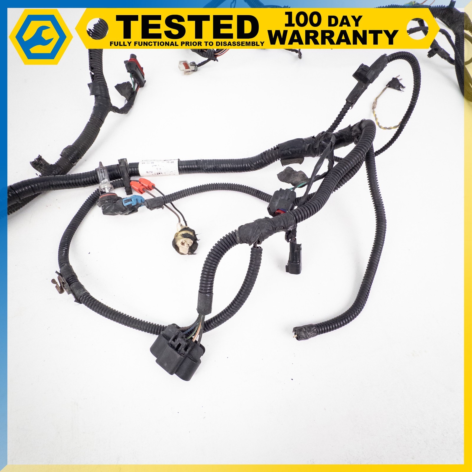 05-13 CHEVROLET CORVETTE C6 FRONT HEADLIGHT BODY WIRING HARNESS ASSEMBLY OEM