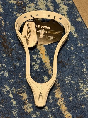 New Easton Stealth HS Lacrosse Head White Un-Strung 7''-12.5'' NWT