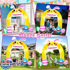 Danxilu 9 FT Easter Inflatables Outdoor Decorations, Inflatable Chicks Archwa...