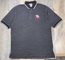 VTG NASCAR Dale Earnhardt Jr 8 Short-Sleeve Polo Retro Dad Chase Men's L FADED