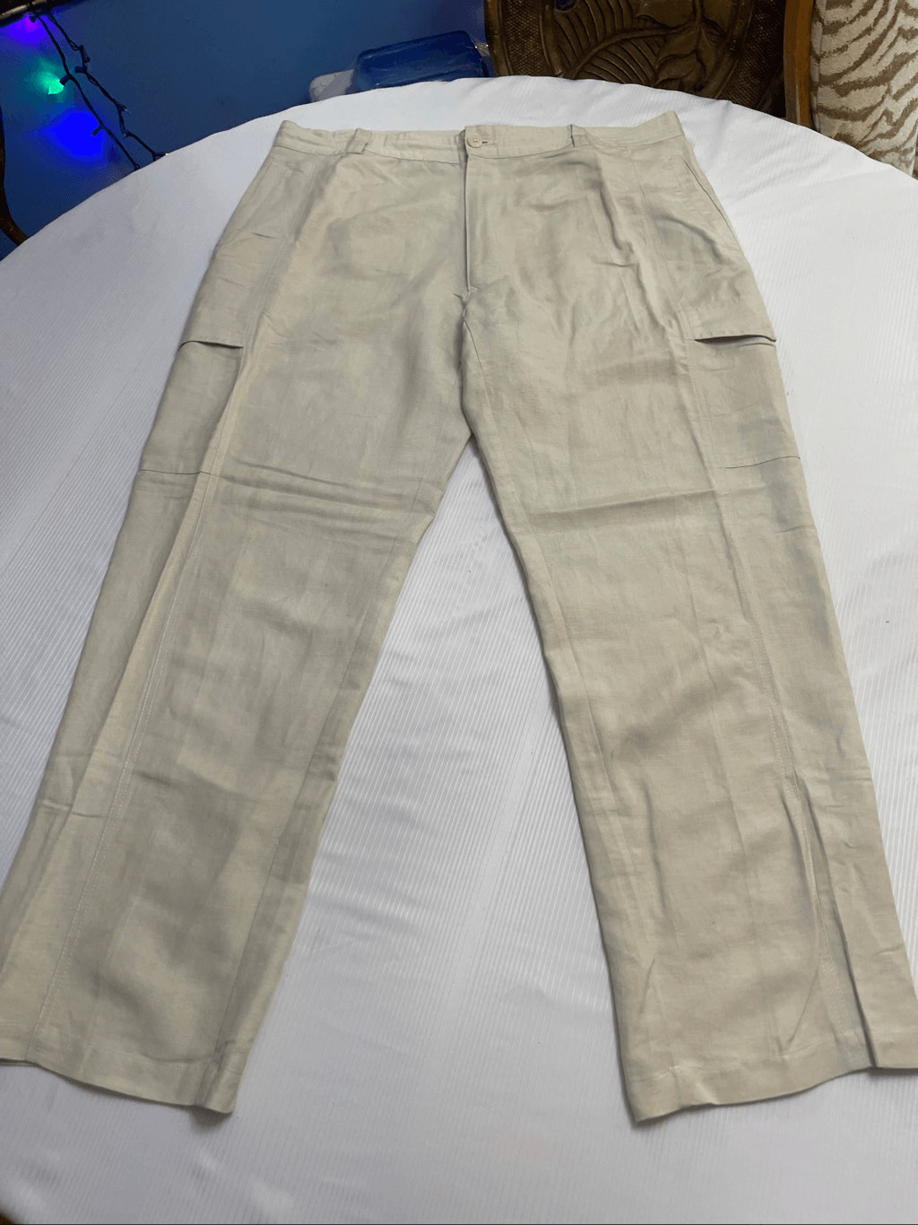 Orvis Men’s Vintage Linen Pants Size 40
