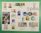 DR WHO 1996 FDC OLYMPICS SPORTS FLEETWOOD CACHET MIXED FRANK GERMANY LR31243