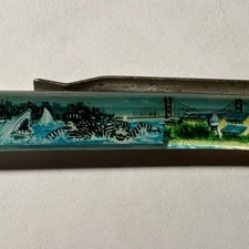 Alcatraz Federal Penitentiary Swim Team Sharks Eat Escaped Prisoners Vintage