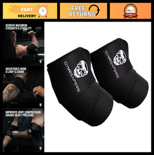 Weightlifting Elbow Wraps - 40'' Flexible Compression Strap  Joint Support Brac