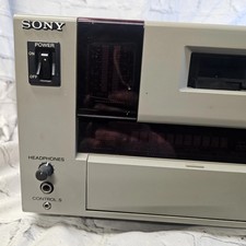 Sony UVW-1600 Betacam SP Videocassette Player Works