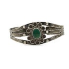 Southwest Sterling Fred Harvey Era Turquoise Arrow Stamp Cuff Lot of 4 #S5621-1 — photo 10