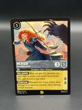 Disney Lorcana: Wilds Unknown  Merida - Formidable Archer Legendary 191/204
