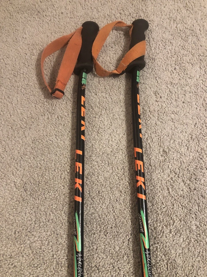 Leki Genuine World Cup Racing Trekking Ski Poles Ultra Sonic Finish 125CM 50” - Image 3 of 4