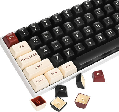 150-tasten PBT doppelt-spritzgeätzte Gaming-Tastenkappen für mechanische Tastatu