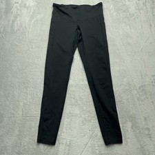 Champion Womens Black Athletic Leggings Pockets Workout Gym Athleisure Size M