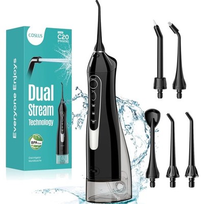 Water Dental Flosser Portable Cordless Oral Irrigator 300ML Rechargeable